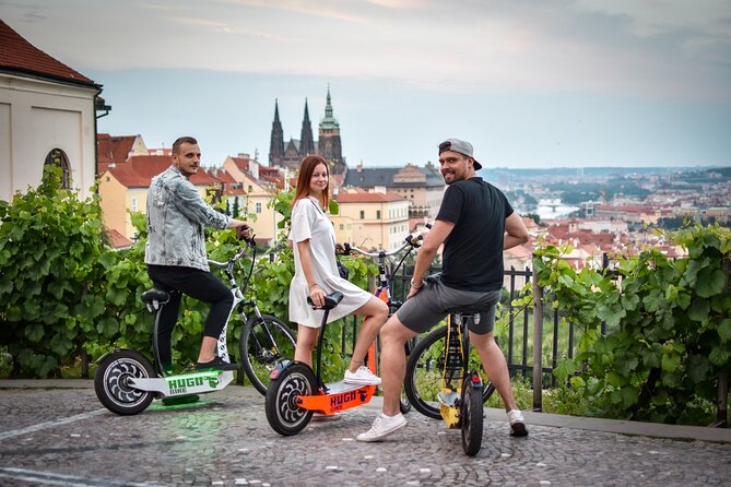 Prague E-Scooter Grand City Tour PRIVATE with PragueWay - Old Town Hall and the Astronomical Clock