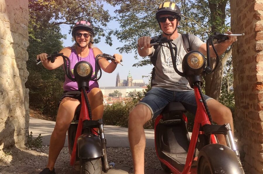 Prague Electric Scooter and eBike Grand Tour - What the price includes at $57