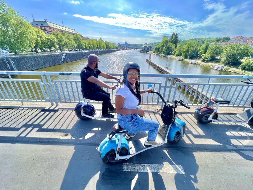 Prague: Fat Tire E-Scooter Guided Tour - Starting beside Charles Bridge in Saská Street