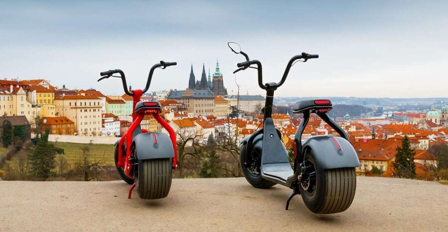 Prague: Fat Tire E-Scooter Guided Tour - Charles Bridge, Devil’s Channel, and the narrowest street