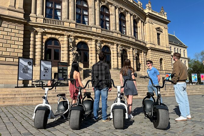 Prague Fat Tire E-Scooter Tour with A Local Guide - Charles Bridge and Rudolfinum