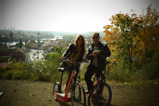 Prague Fat Tire or Regular Scooter City Tour - Prague Castle is a viewpoint, not an interior visit