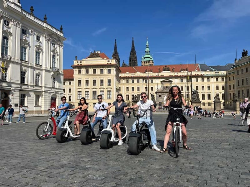 Prague: Fat Tire or Regular Scooter Tour with A Local Guide - Letná Park and the Prague Metronome