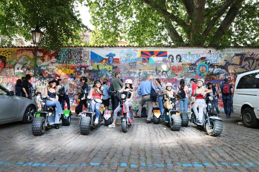 Prague: Grand e-Scooter Guided Tour - Charles Bridge and the Kafka Museum