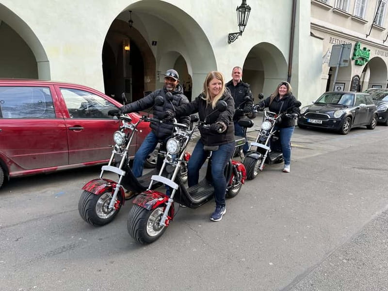 Prague: Guided Fat Tire e-Scooter Tour - Practical tips for making the ride better