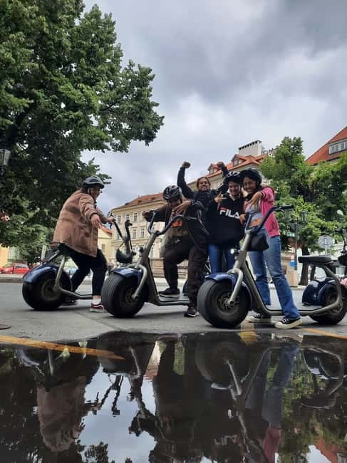 Prague: Guided Fat Tire e-Scooter Tour - Who should choose the e-scooter tour