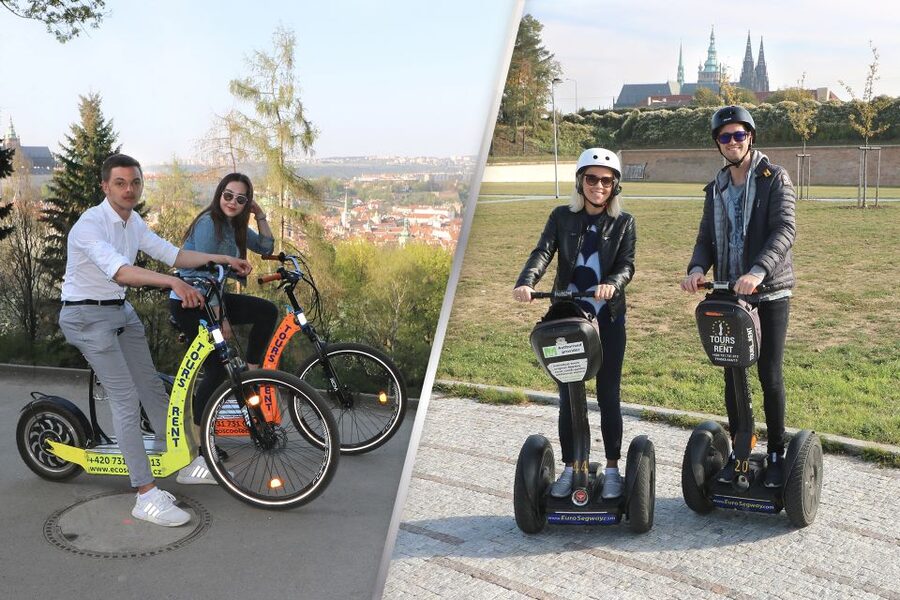 Prague: Half-Day Guided Tour by Segway and E-Scooter - Kafka, the narrowest alley, and the river