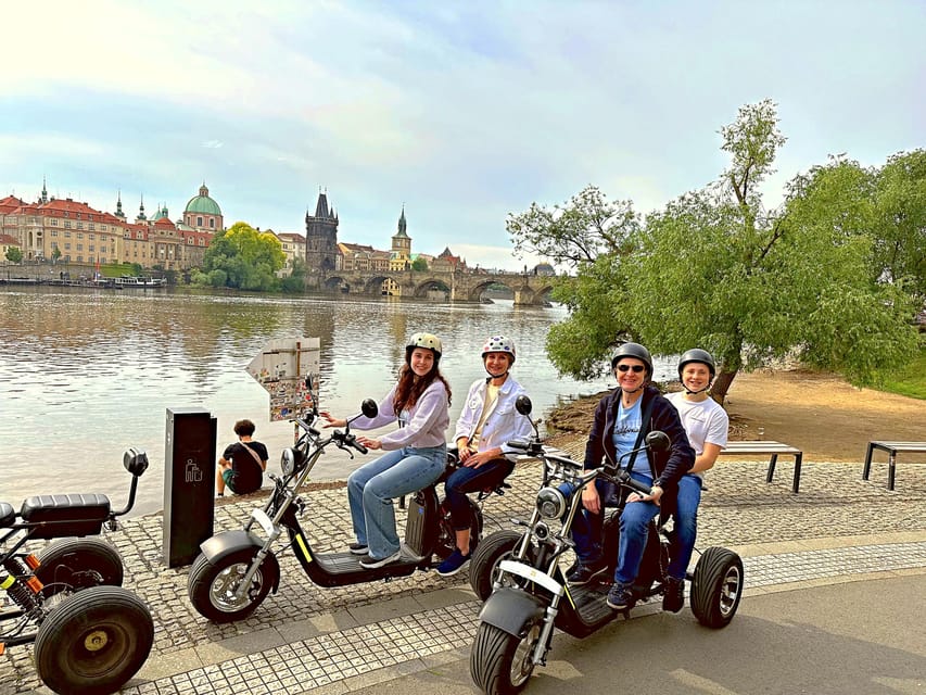 Prague: Heart of Prague Electric Tricycle Scooter Tour - What the guides add
