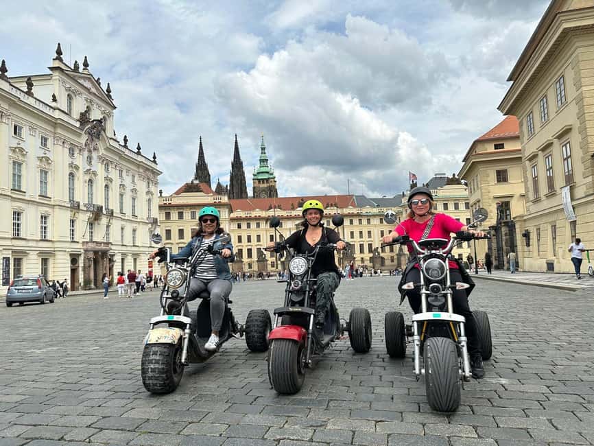 Prague: Heart of Prague Electric Tricycle Scooter Tour - Why this electric trike works well in Prague