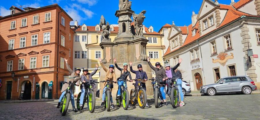 Prague: Highlights Tour on e-Scooter or eBike - Narrow streets, Kafka, and Prague’s stranger side