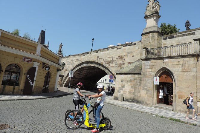 Prague Panoramic Views e-bike and e-Scooter guided Tour - Why this short ride works well in Prague