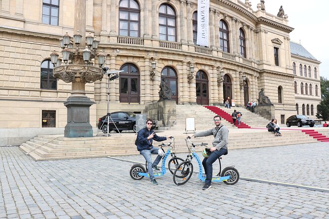 Prague Panoramic Views e-bike and e-Scooter guided Tour - What the guide adds