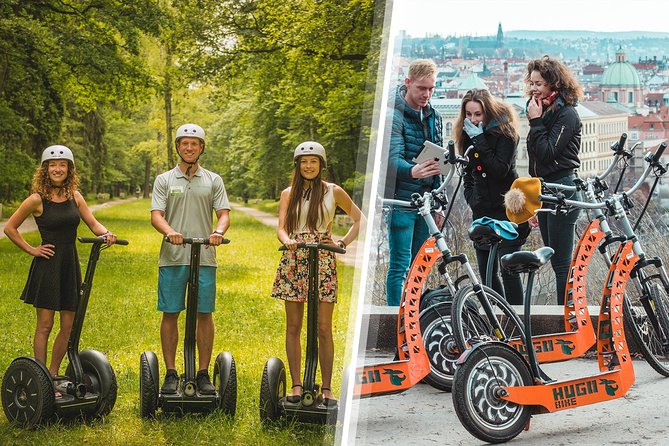 Prague Segway & E-Scooter Grand City Tour - Four hours from Florenc to Prague’s best viewpoints