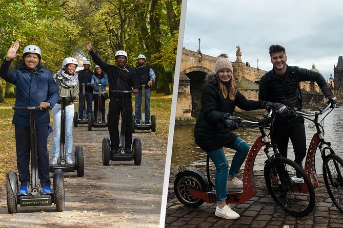 Prague Segway & E-Scooter Grand City Tour - Prague Castle and Strahov Monastery from the outside