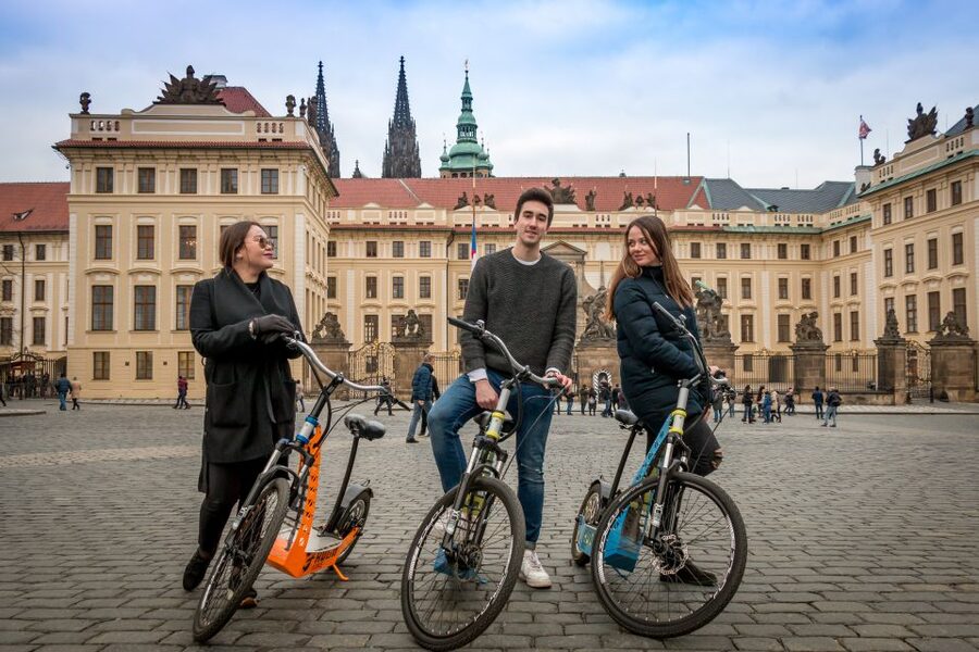 Prague: Tour by Electric Scooter or Cruiser eBike - Who should book this ride?