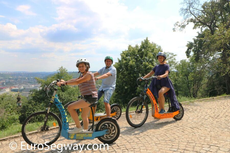Prague: Tour by Electric Scooter or Cruiser eBike - Letná Park and the Giant Metronome