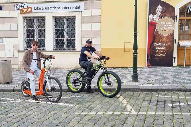 Prague Trike & e-Scooter Tour: Castle Viewpoints & Charles Bridge - Rudolfinum and the road toward the castle