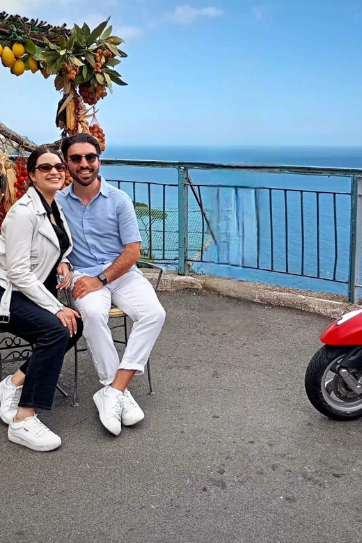 Private Amalfi Coast Tour by Vespa - Self driven option - Positano, where the coast turns theatrical
