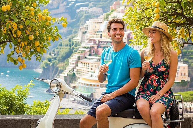 Private audio-guided Amalfi Coast Vespa Tour with driver - Amalfi is the main stop, with 90 minutes to explore