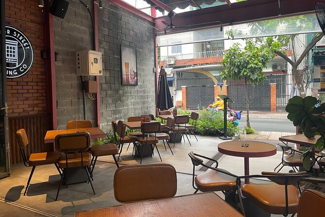 Private Craft Beer and Sightseeing Adventure Tour on Scooter in Ho Chi Minh City - Pasteur Street Brewing Co. and the craft beer stop
