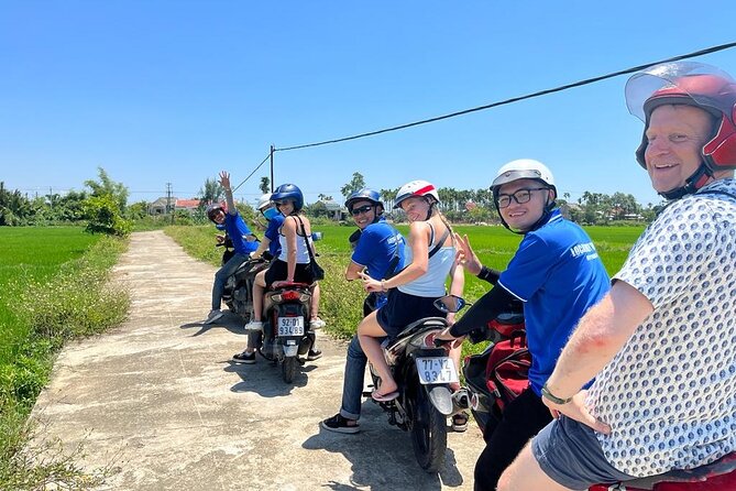 PRIVATE My Son Holy Land Tour: Adventure on Vespa or Motorbike - Le Duc Ha Terracotta Workshop by the Thu Bon River