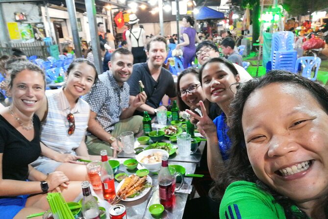 Private Night Food Tour By Scooters - Stop three in District 5: two versions of Vietnamese pancake
