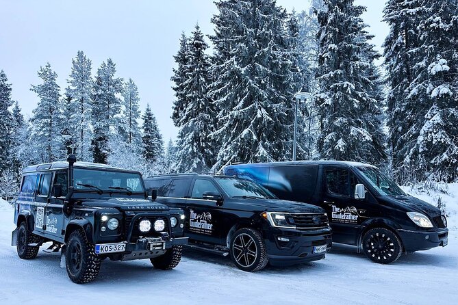 PRIVATE Northern Light Adventure by VIP Car and Snow Scooters - Chasing the Aurora Beyond Rovaniemi’s City Lights