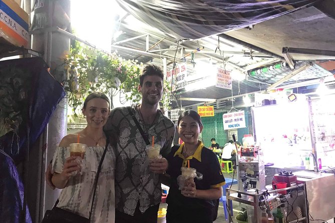 Private Street Food Tour by Scooter with Hotel Pickup - Stop one: bun thit nuong and a Southern Vietnamese classic