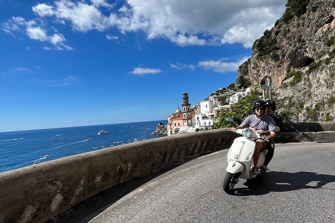 Private Vespa scooter Adventure on the Amalfi Coast - The riding test is the key practical issue