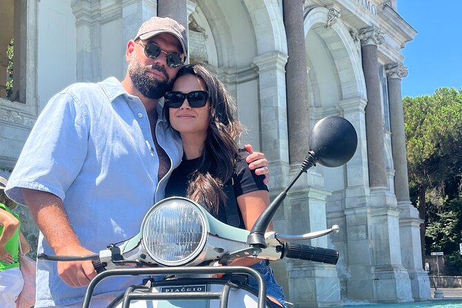 Private Vespa Sidecar Tour with Hotel Pickup - Aventine Hill and the Orange Tree Garden