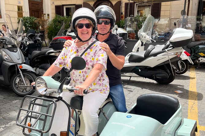 Private Vespa Sidecar Tour with Hotel Pickup - Janiculum Hill and Acqua Paola