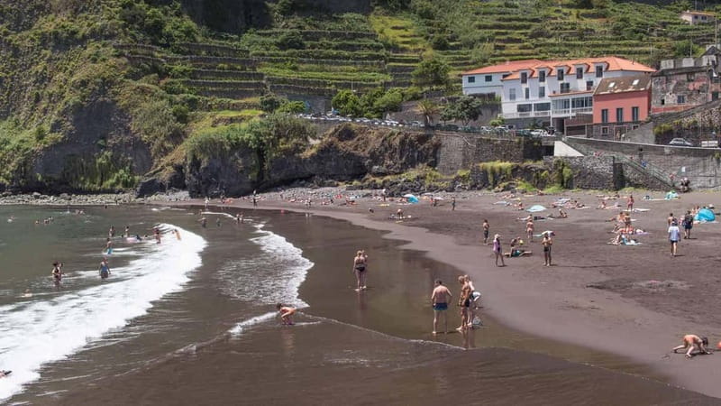 Private Vespa West Tour-Seixal,São Vicente,Porto Moniz(4hr) - Seixal offers your first water stop