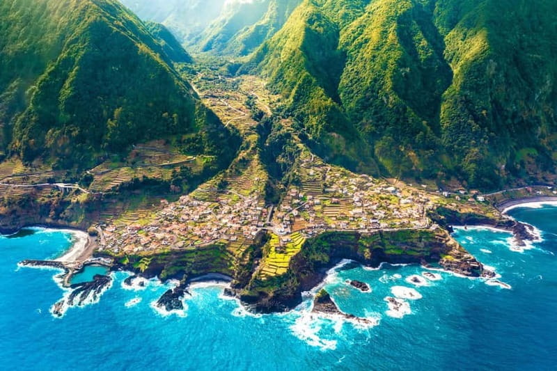 Private Vespa West Tour-Seixal,São Vicente,Porto Moniz(4hr) - Leaving Funchal for Serra de Água