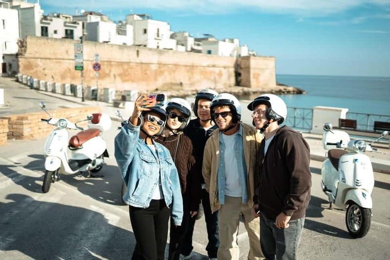 Puglia by Vespa: 3-Hour Tour of Polignano a Mare, Conversano, and Monopoli - Starting in Polignano a Mare