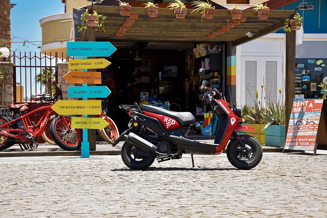 Rent a Scooter in Sal Island - Collecting the scooter in Santa Maria