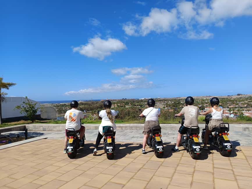 Rent e-Scooter 2 seat from 1 till 4 Hour: Explore Maspalomas - Adding the botanical garden to your ride