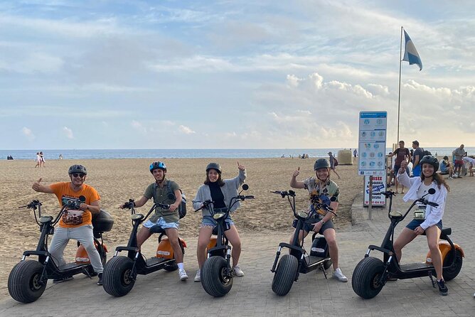 Rent e-Scooter 2 seater from 1 untill 4 Hour : Explore Maspalomas - Battery range, timing, and the real route