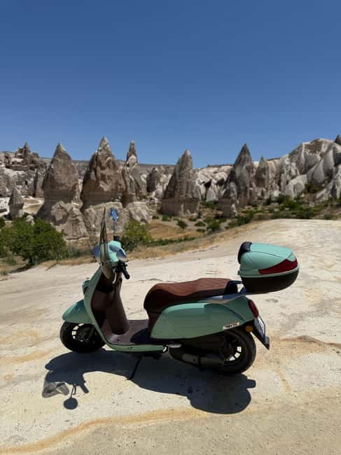 Rental Scooter Göreme - A full day with no fixed route