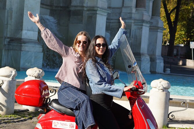 Roma Vespa Tour Pick-up from Hotel - Key points at a glance