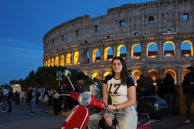 Roma Vespa Tour Pick-up from Hotel - Orange Garden on Aventine Hill: Rome from above