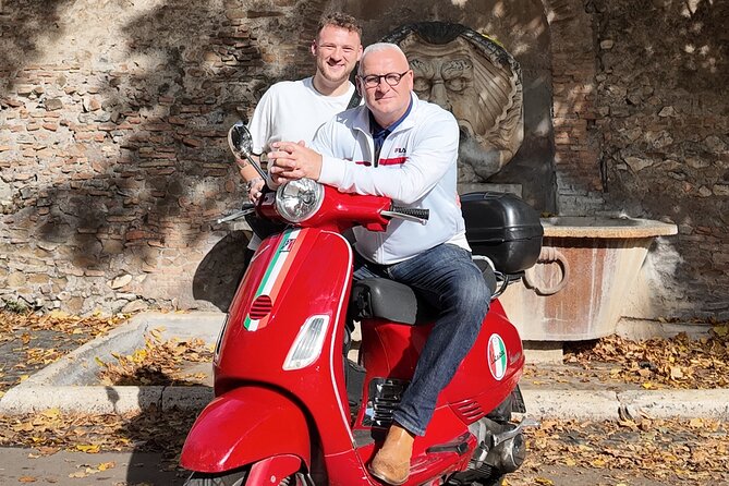 Roma Vespa Tour Pick-up from Hotel - Janiculum Terrace: the final wide view