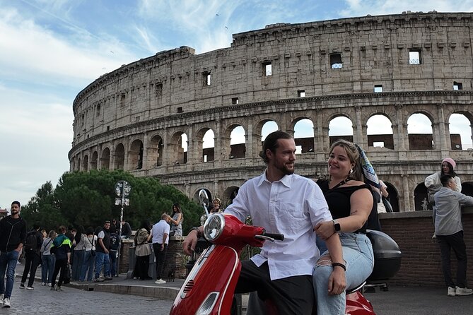 Roma Vespa Tour Pick-up from Hotel - Day tours and evening rides are not quite the same