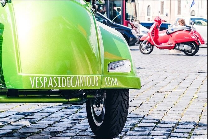 Rome Afternoon Sightseeing Vespa Sidecar Tour with Gourmet Gelato - Piazza Navona and the route toward the Vatican