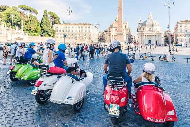 Rome Afternoon Sightseeing Vespa Sidecar Tour with Gourmet Gelato - Trastevere, the Jewish Ghetto, and Rome’s everyday character