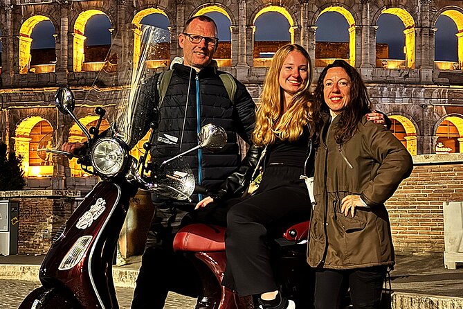 Rome by Night Vespa Ride: Icons of Rome - Vatican City offers a night view, not a museum visit