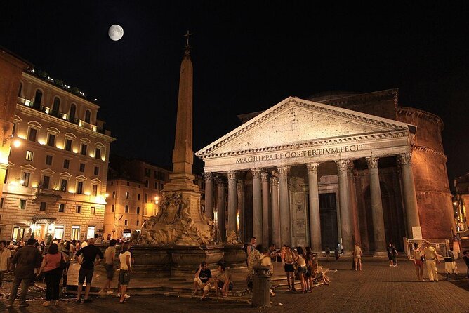 Rome by Night Vespa Ride: Icons of Rome - Piazza Navona shows Rome’s grand public face