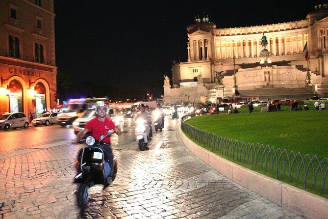 Rome by Night Vespa Tour - Why a night ride works well in Rome