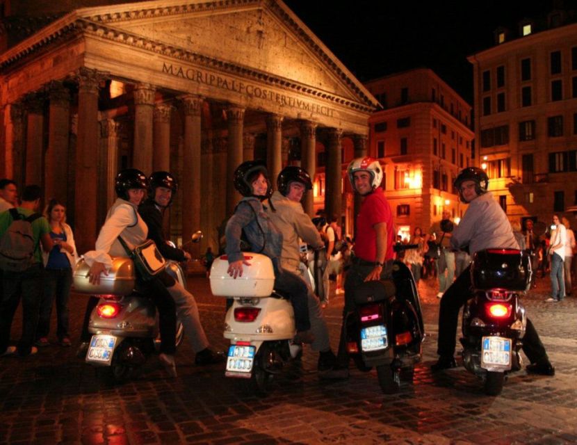 Rome by Night Vespa Tour With Driver/Private Guide - Why a Vespa changes Rome after sunset