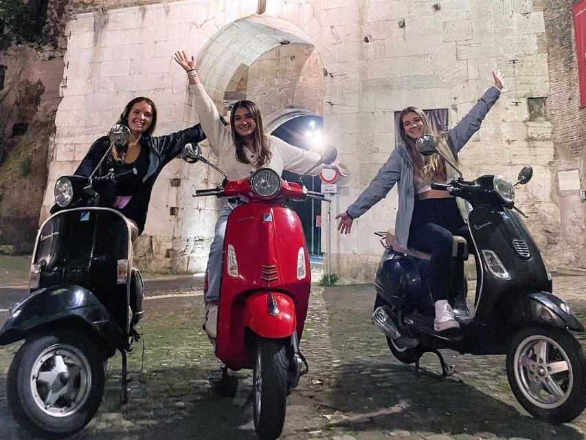 Rome by Night Vespa Tour With Driver/Private Guide - Is the $203.91 price good value?