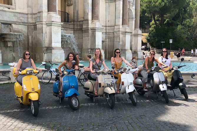 Rome by Vespa: Classic Rome Tour with Pick up - A pause in Testaccio for coffee or gelato